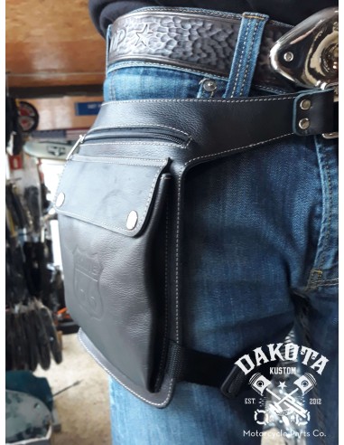 BOLSO PIERNA PIEL RUTA 66