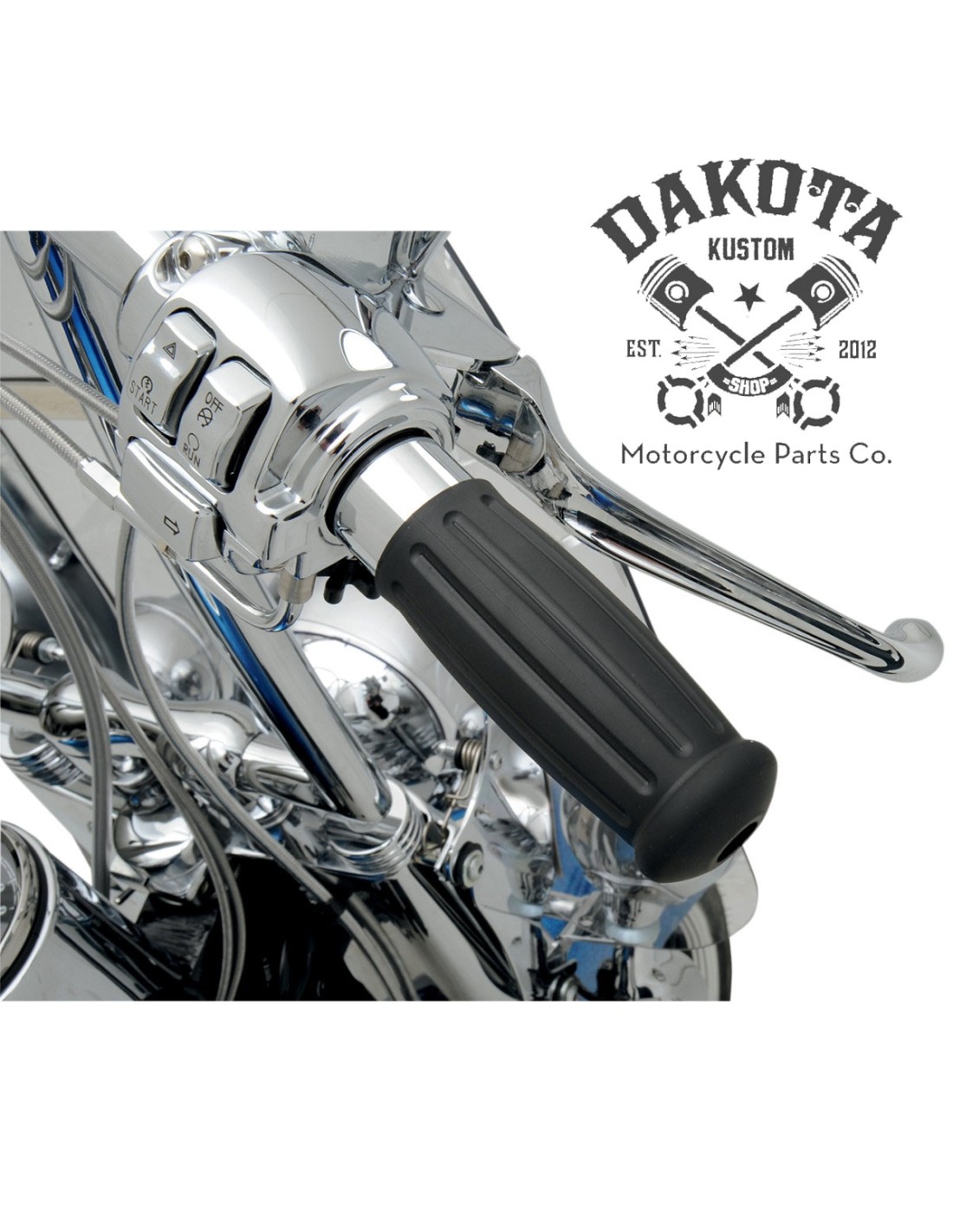 Cromado de moto cromo portaequipajes 25 cm largo para Harley Davidson Sportster