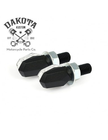 Juego Intermitentes Tiny Leds Negros