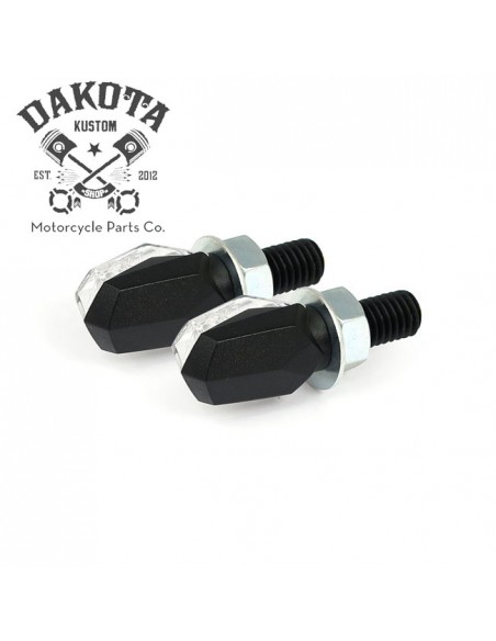 Juego Intermitentes Tiny Leds Negros