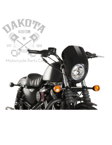 Cúpula para Harley-Davidson Sportster 04-20 negro Brillo