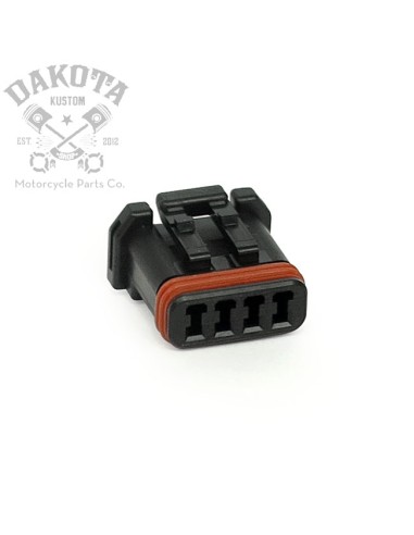 Conector MX-1900 Hembra 4 Cables Harley-Davidson CAN-Bus