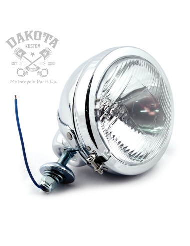 Faro Auxiliar 4 1/2" Cromado Lente...