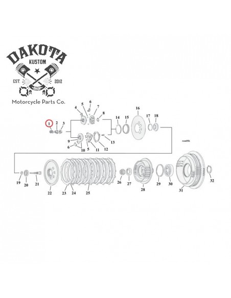 Muelle Ajuste Embrague H-D Sportster 94-20