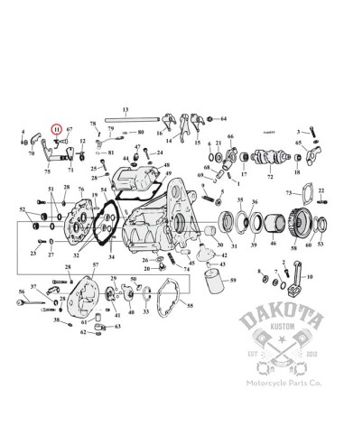 Palanca De Cambios Suicida Harley Sportster