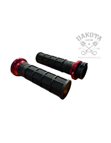 Puños ODI Hart-Luck Lock-On Rojos...