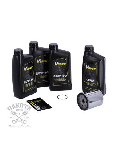 Kit Cambio Aceite Motor y Primaria...