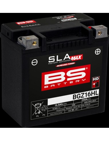 Batería BS BGZ16HL SLA Max...