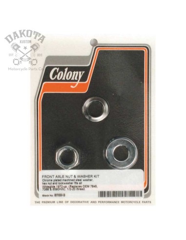 Kit Tuerca y arandela Eje Delantero...