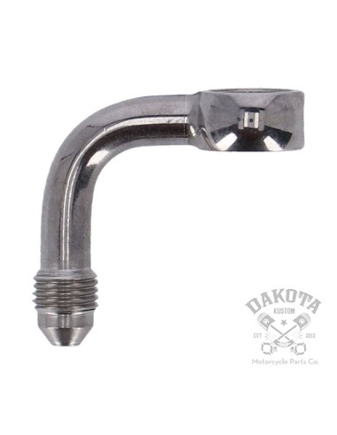 Racor Banjo Inox GOODRIDGE Curvo 90º...