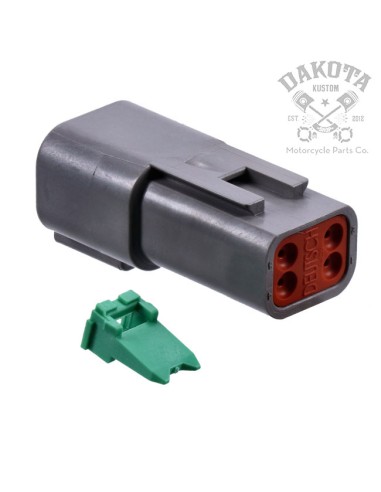 Conector Deutsch DT Pin Macho...