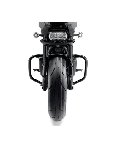Defensa Motor negra Harley-Davidson...