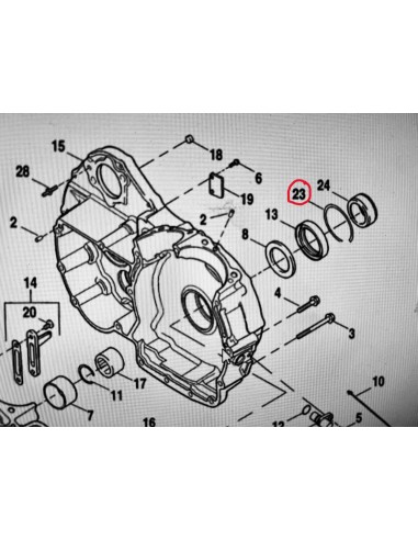 Anillo Retenedor Rodamiento Cigüeñal...