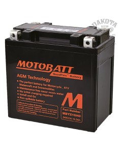 Batería MotoBatt MBYZ16HD...