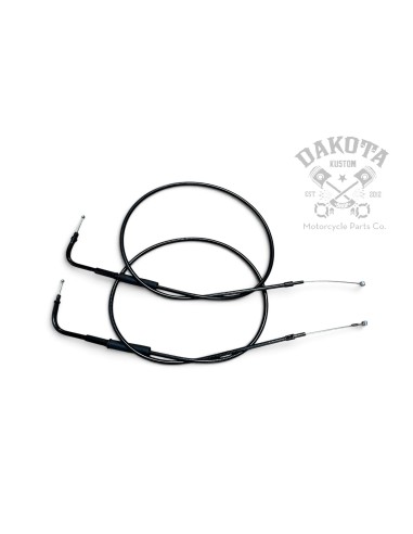 Juego Cables Acelerador 36" Negro...