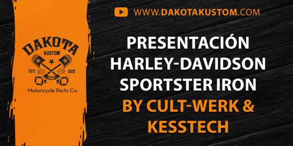 Presentación Harley-Davidson Sportster Iron By Cult-Werk & KessTech 