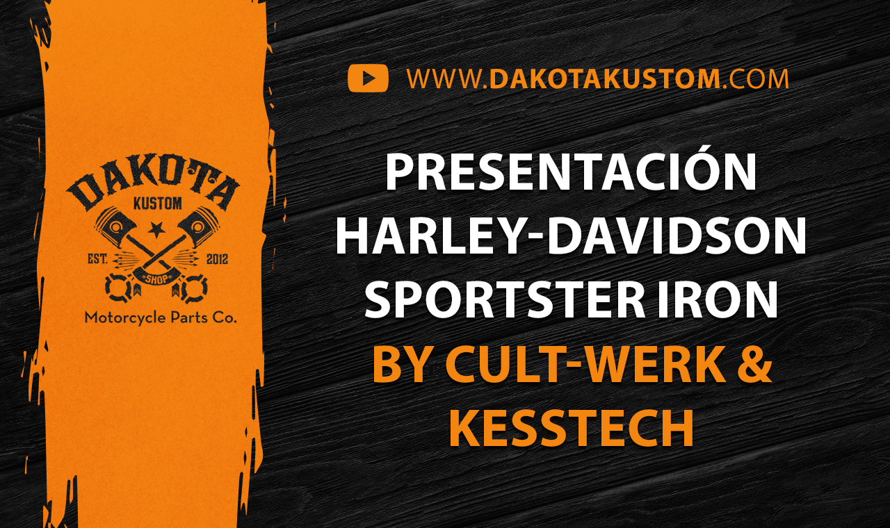 Presentación Harley-Davidson Sportster Iron By Cult-Werk & KessTech